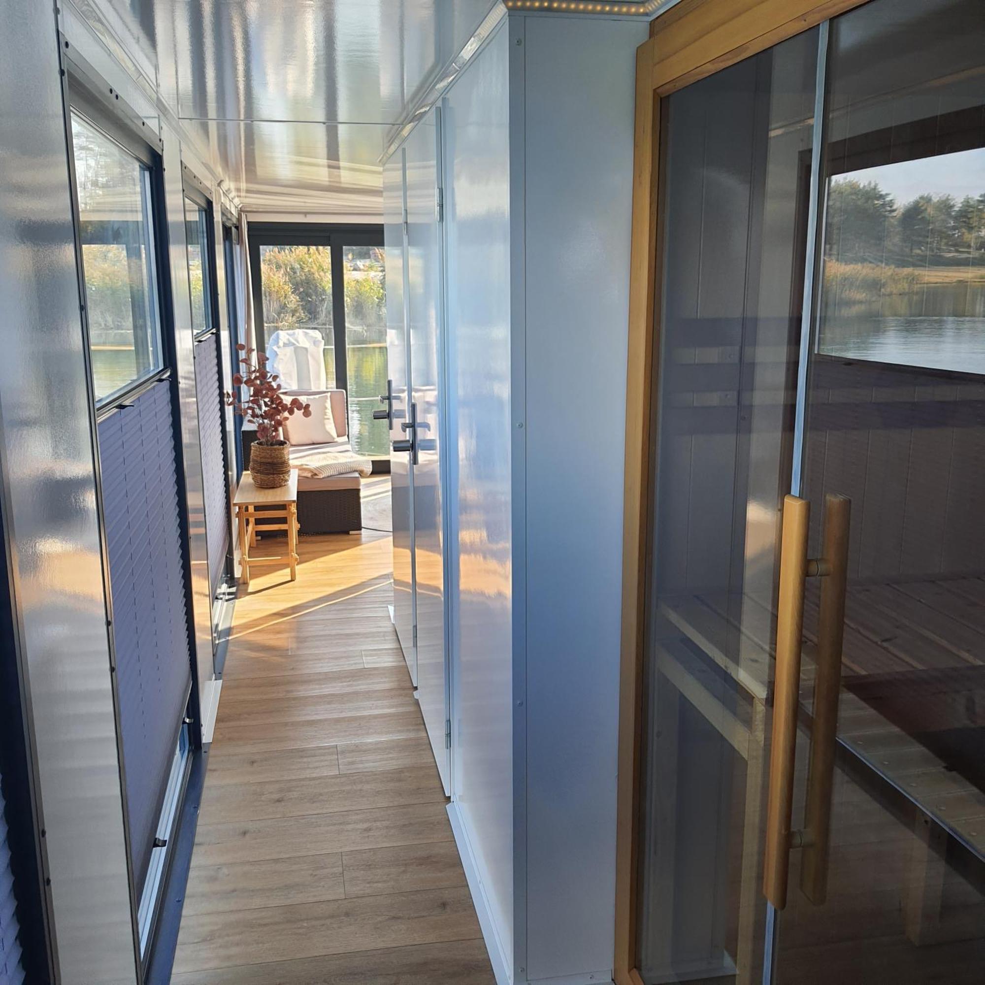 Ferienhaus Water Geierswalde Esterno foto